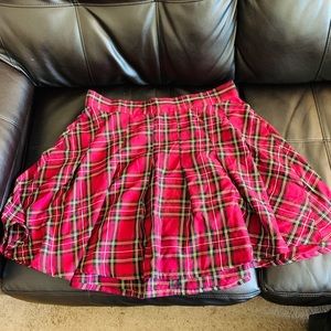 Plaid Skirt